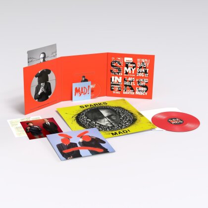 Sparks - Mad (Limited Edition, Red Vinyl, 2 LPs)