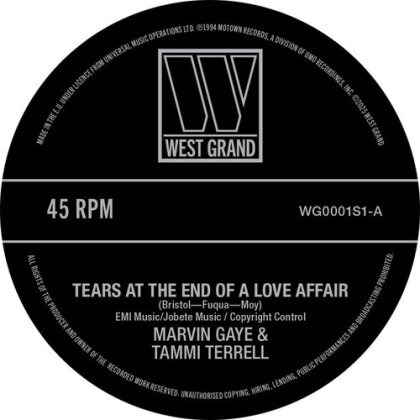Marvin Gaye & Tami Terrell - Tears At The End Of A Love Affair (7" Single)