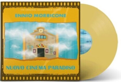 Ennio Morricone (1928-2020) - Nuovo Cinema Paradiso - OST (2025 Reissue, Yellow Vinyl, LP + CD)