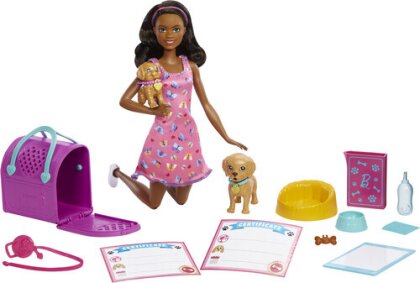 Barbie - Barbie Pup Adoption Doll And Accessories