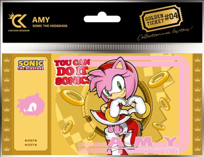 Golden Ticket - Amy - Sonic the Hedgehog