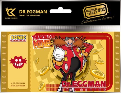 Golden Ticket - Dr. Eggman - Sonic the Hedgehog