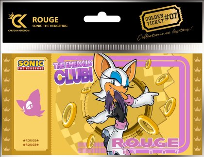 Golden Ticket - Rouge - Sonic the Hedgehog