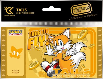 Golden Ticket - Tails - Sonic the Hedgehog