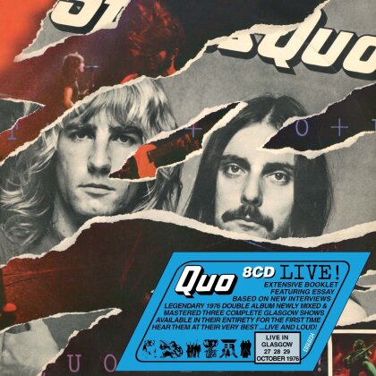 Status Quo - Live (2025 Reissue, Limited Boxset, 8 CDs)