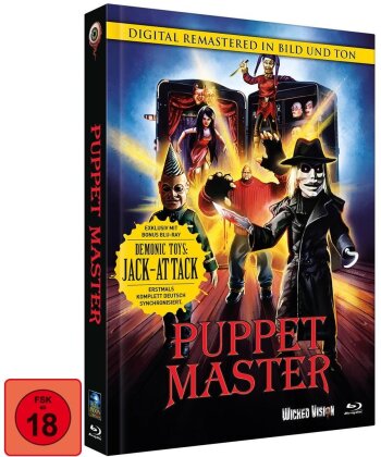 Puppet Master (1989) (Cover A, Limited Edition, Mediabook, Remastered, 2 Blu-rays)