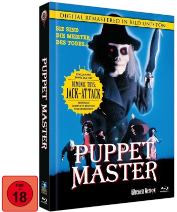 Puppet Master (1989) (Cover C, Limited Edition, Mediabook, Remastered, 2 Blu-rays)