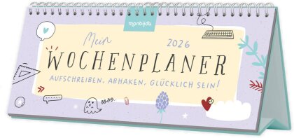 Mein Wochenplaner 2026 - Aufschreiben, abhaken, glücklich sein!