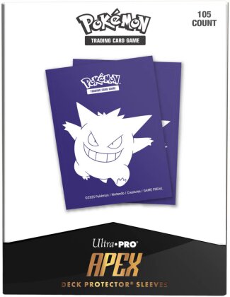 Ultra Pro - Pokémon JCC - Sachet de 105 protèges cartes Apex Ectoplasma