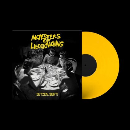 Monsters Of Liedermaching - Setzen, Sekt! (Limited Edition, Yellow Vinyl, LP)