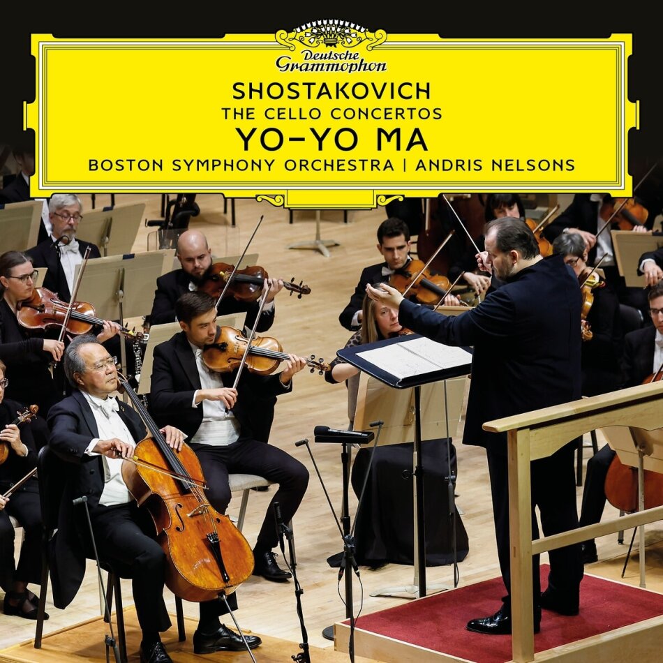 Dimitri Schostakowitsch (1906-1975), Andris Nelsons, Yo-Yo Ma & Boston Symhony Orchestra - Cello Concertos