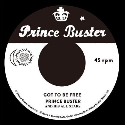 Prince Buster - Got To Be Free / Black Soul (7" Single)