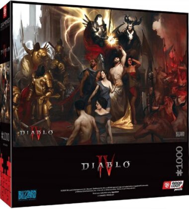 Merc Puzzle Diablo IV Birth of Nephalem NEU 1000 Teile