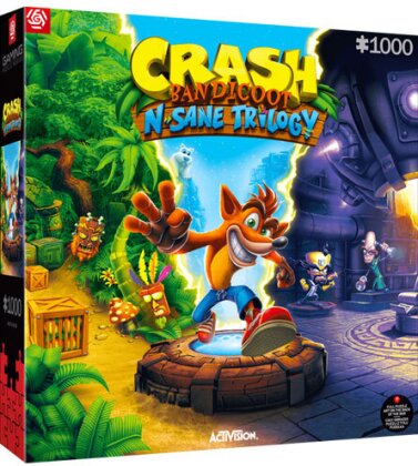 Merc Puzzle Crash Bandicoot N Sane Trilogy 1000 Teile