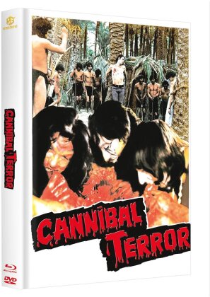 Cannibal Terror (1980) (Cover B, Édition Limitée, Mediabook, Blu-ray + DVD)
