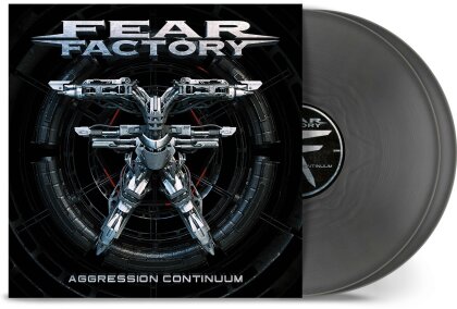 Fear Factory - Aggression Continuum (2025 Reissue, Gatefold, Nuclear Blast, Silver Vinyl , 2 LPs)