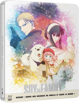 Spy x Family - Code: White - Le Film (2023) (Édition Limitée, Steelbook, Blu-ray + DVD)
