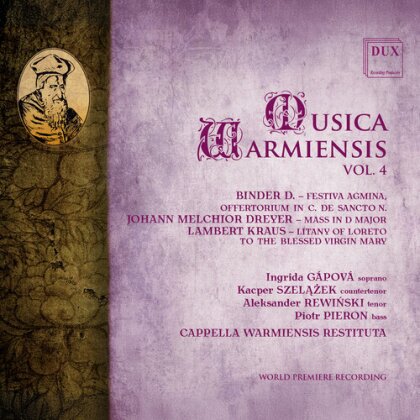 Cappella Warmiensis Restituta, Ingrida Gápová, Kacper Szelazek, Aleksander Rewinski & Piotr Pieron - Musica Warmiensis Vol. 4