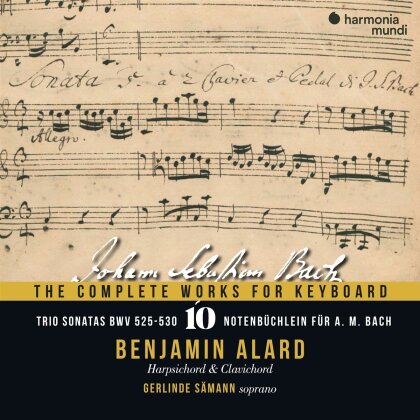 Johann Sebastian Bach (1685-1750), Gerlinde Sämann & Benjamin Alard - Notenbüchlein für Anna Magdalena Bach (3 CD)