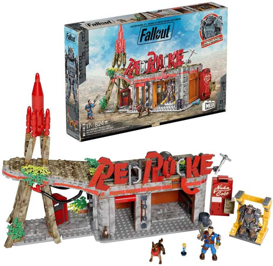 Fallout MEGA Bauset Red Rocket Truck Stop