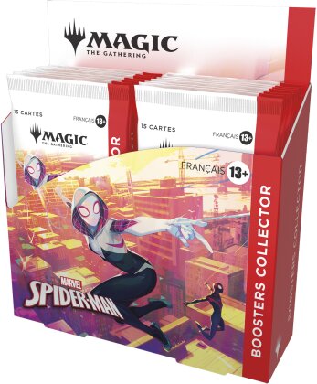 Magic: The Gathering - Display de Boosters Collector Marvel Spider-Man (12 Boosters)