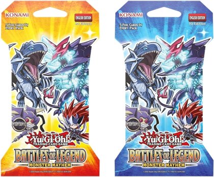 Yu-Gi-Oh! JCC - Pack de Booster Batailles de Légende : Le Tumulte des Monstres (Blister cartonné)