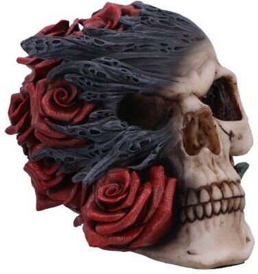 Nemesis Now - Crâne d'ornement "Soul Rose" 13cm