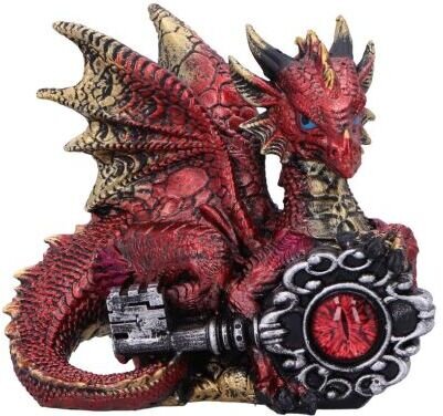 Nemesis Now - "Keeper of the Key (Rouge)" Statue 8cm