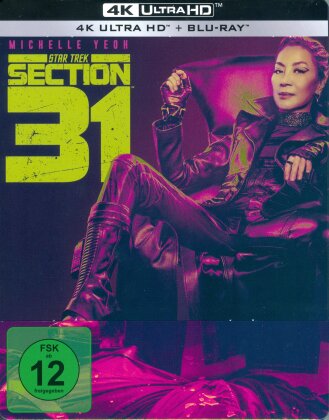 Star Trek: Section 31 (2025) (Limited Edition, Steelbook, 4K Ultra HD + Blu-ray)