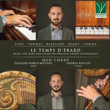 Duo Corde, Franz Liszt (1811-1886), John Thomas (1826-1913), Paul Bazelaire (1886-1958), … - Les Temps D'Érard (Music For Harp And Piano On Original Érard Instruments)