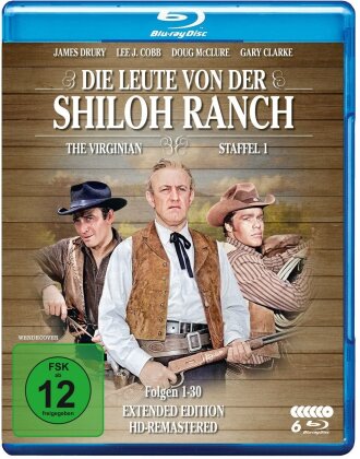 Die Leute von der Shiloh Ranch - Staffel 1 (Neuauflage, Remastered, 6 Blu-rays)