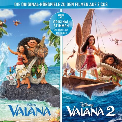 Vaiana - Vaiana/Vaiana 2 (Hörspiel) (2 CDs)
