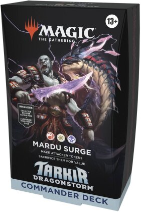 Magic the Gathering - Tarkir: Dragonstorm Commander, 1 Stück, Assortiert