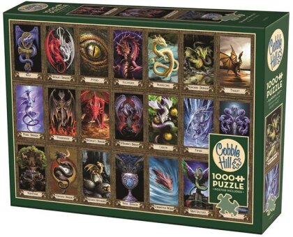 COBBLE HILL PUZZLES - Drachen 1000 Teile