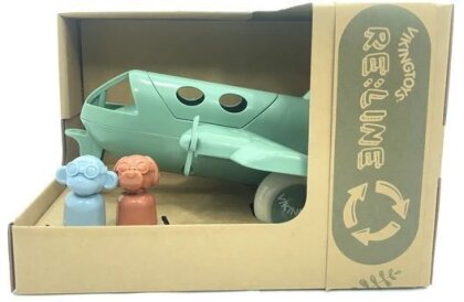 VIKINGTOYS - Jumbo-Flugzeug mit 2 Figuren