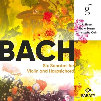 Johann Sebastian Bach (1685-1750), Liv Heym, Paolo Zanzu & Christophe Coin - Six Sonatas For Violin And Harpsichord (2 CD)