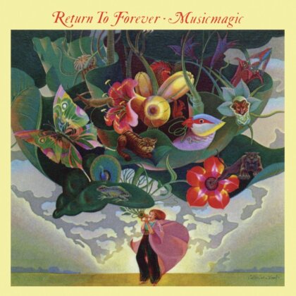 Return To Forever - Musicmagic (2025 Reissue, Floating World, Limited Edition, Transparent Red Vinyl, LP)