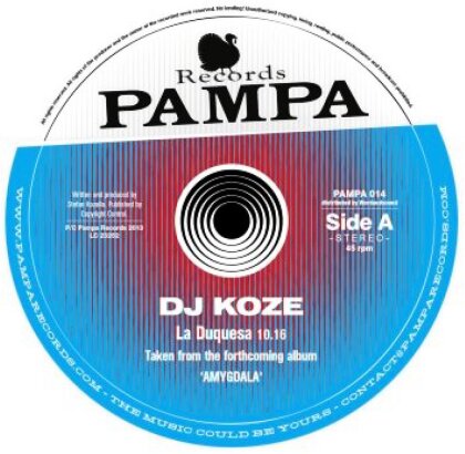 DJ Koze - La Duquesa,Burn With Me (2025 Repress) (12" Maxi)