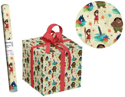 Disney - Vaiana - Papier cadeau 70cm x 200cm