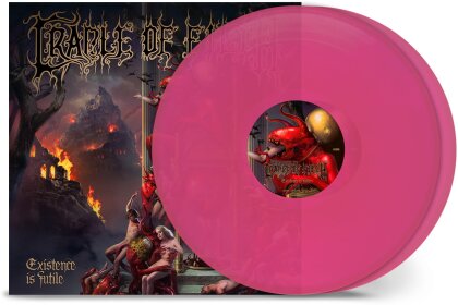 Cradle Of Filth - Existence Is Futile (2025 Reissue, Nuclear Blast, Magenta Vinyl, 2 LPs)