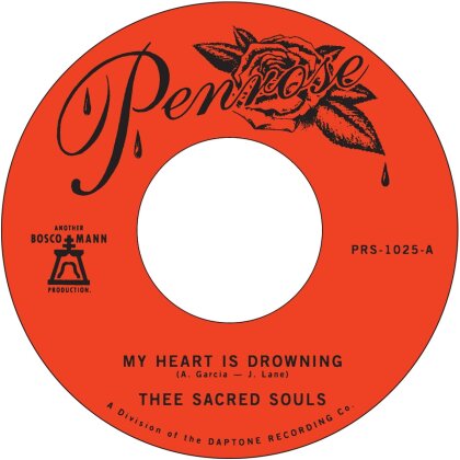 Thee Sacred Souls - My Heart Is Drowning / Stuck In The Mud (7" Single)