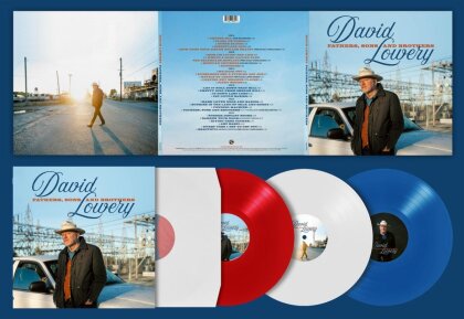 David Lowery (Cracker/Camper Van Beethoven) - Fathers. Sons And Brothers (Limited Edition, Red/White/Blue Vinyl, 3 LPs)