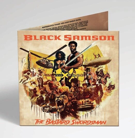 Wu-Tang Clan & Mathematics - Black Samson - The Bastard Swordsman (From The Wu-Tang The Saga Continues Collection) (Papersleeve Limited Edition, 2 CD)