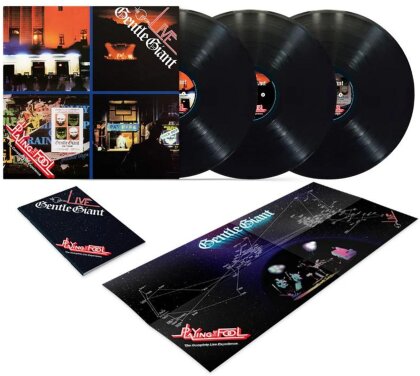 Gentle Giant - Playing The Fool: The Complete Live Experience (2025 Reissue, Chrysalis, 2 LPs)