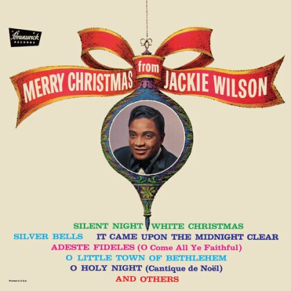 Jackie Wilson - Merry Christmas From Jackie Wilson (2020 Reissue, ORG Music, Red Vinyl, LP)