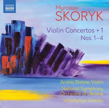 Myroslav Skoryk (*1938) mixed by Volodymyr Sirenko, Andrej Bielow & National Symphony Orchestra Of Ukraine - Violin Concertos 1-4