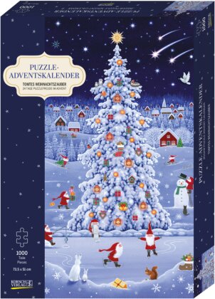 Puzzle-Adventskalender »Tomtes Weihnachtszauber«