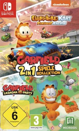 Garfield 2 in1 Spiele Kollektion