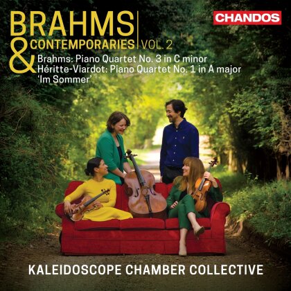 Kaleidoscope Chamber Collective, Johannes Brahms (1833-1897) & Louise Heritte-Viardot - Brahms & Contemporaries Vol. 2 - Piano Quartet 3, Piano Quartet 1