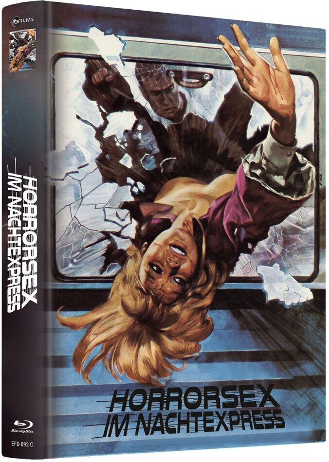 Horrorsex im Nachtexpress (1980) Cover C, Limited Edition, Mediabook, Blu-ray + DVD